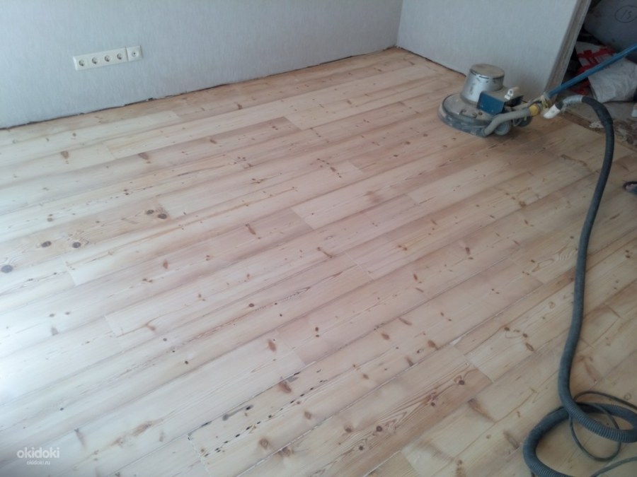 Циклевка деревянного пола