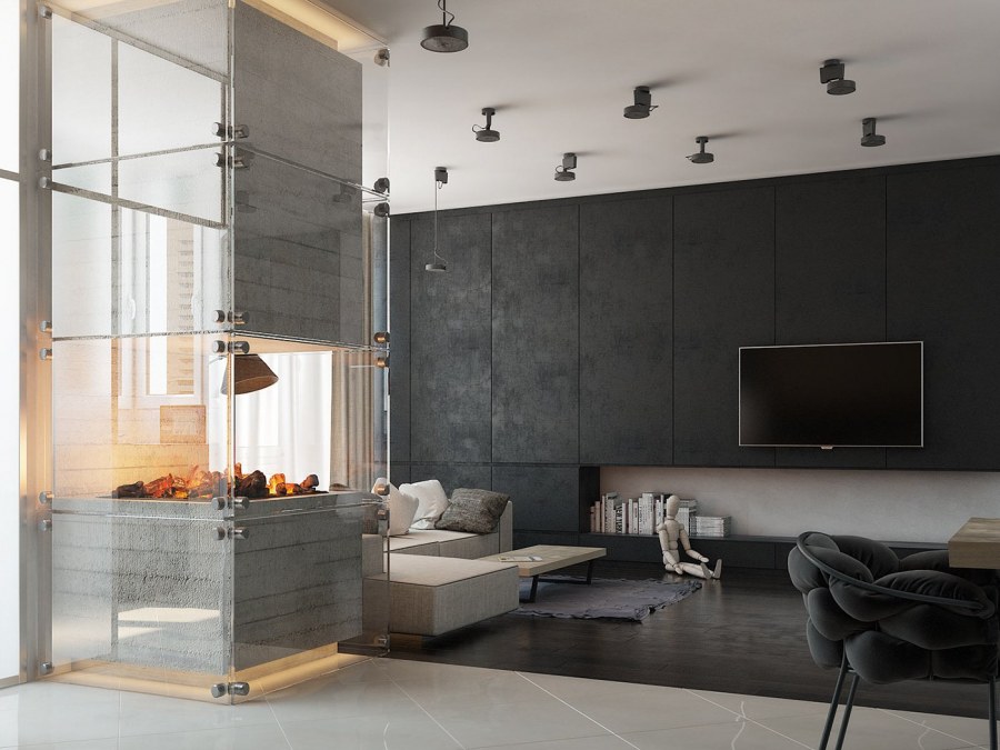 Бетон в современном интерьере