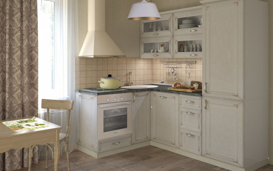 Кухня Ницца Леруа прямые