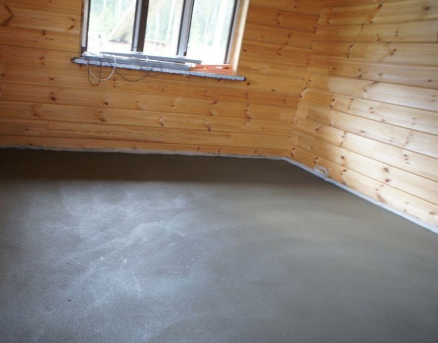 Старый паркетный пол