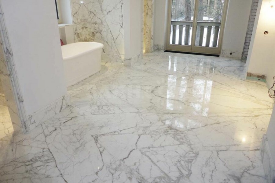 Наливной пол в гараже