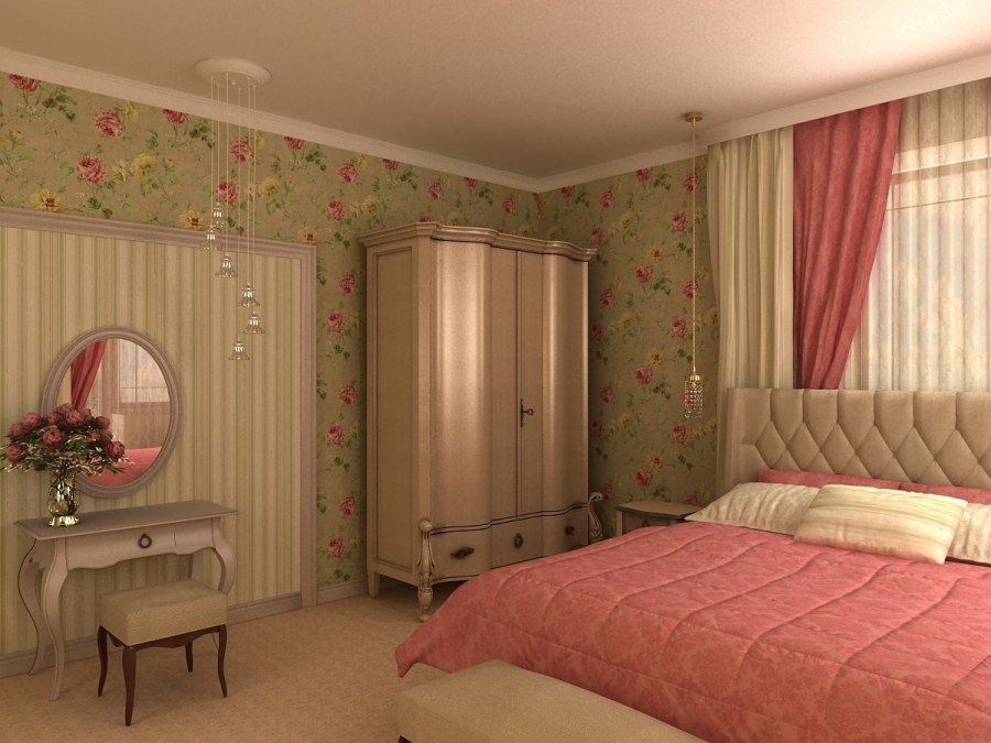 Спальня в стиле Прованс