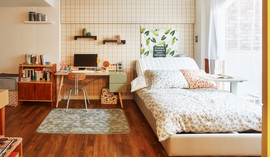 Уютные корейские спальни