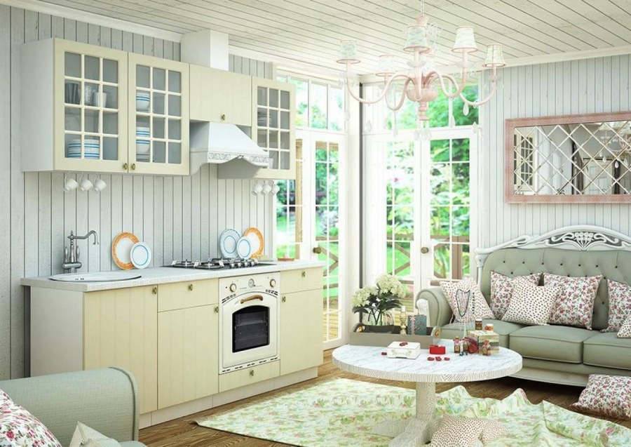 Кухня Прованс ваниль Сурская