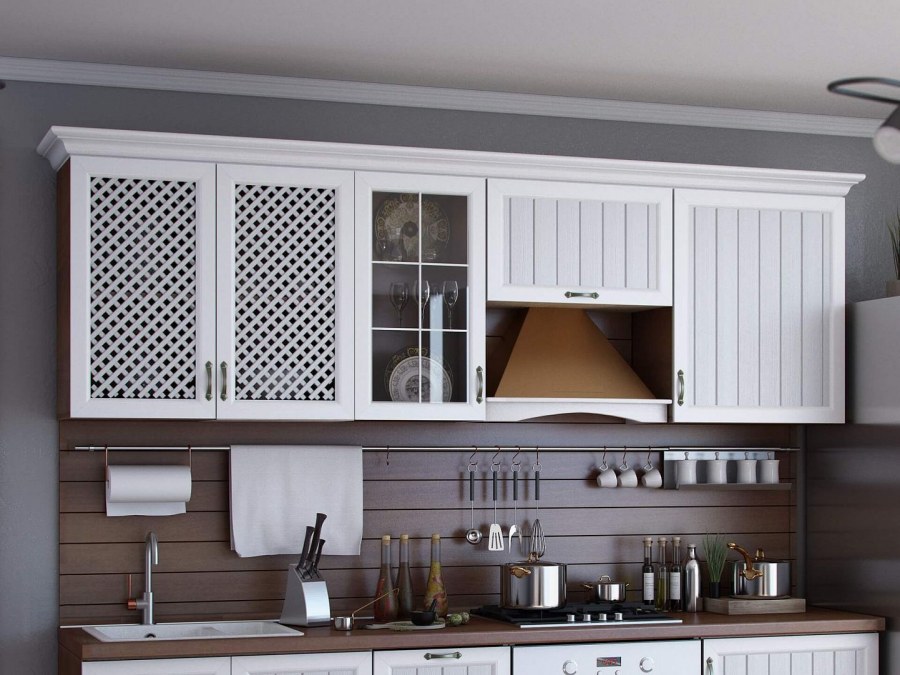 Кухня Кантри ясень светлый