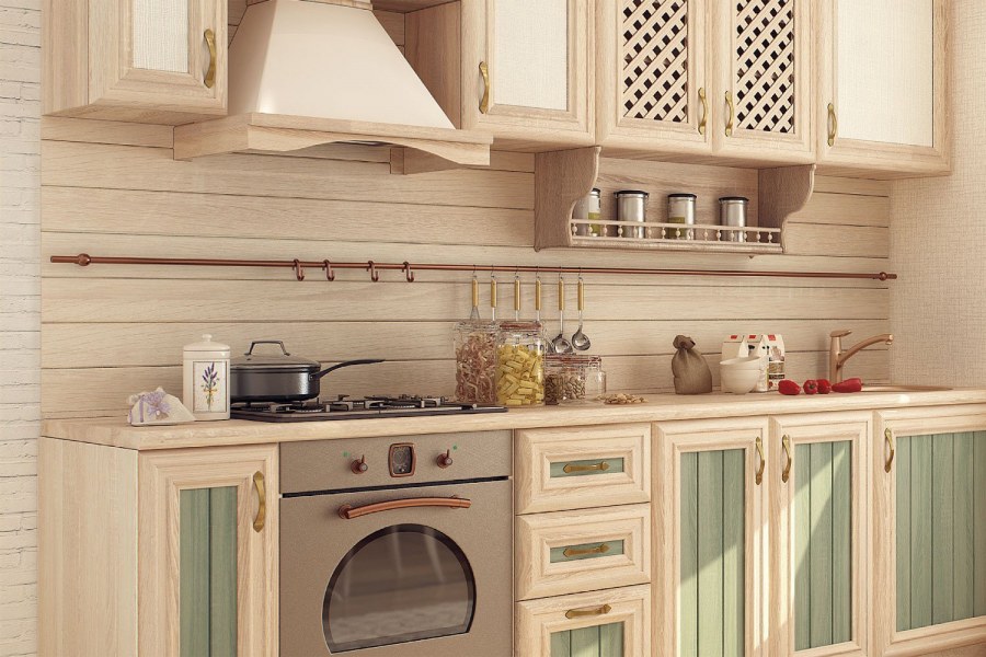 Кухонный гарнитур Кантри в хофф
