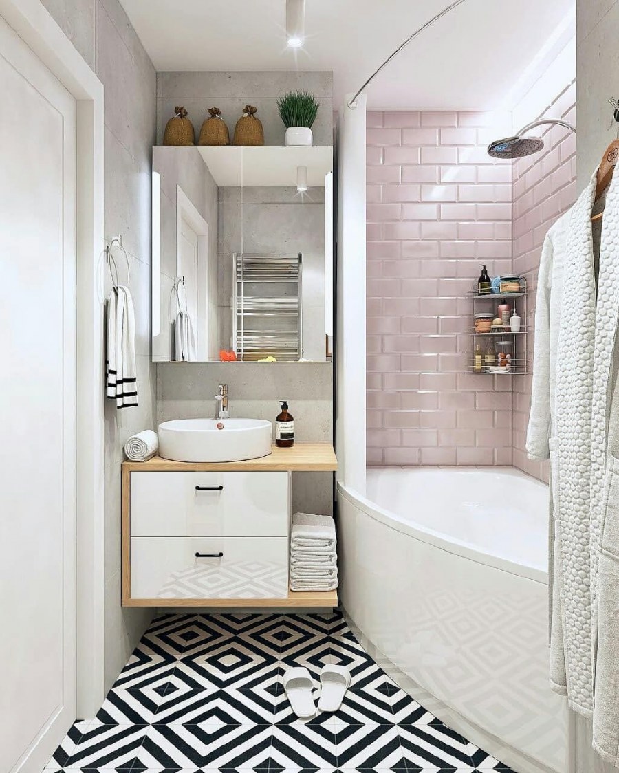 Маленькая ванная комната