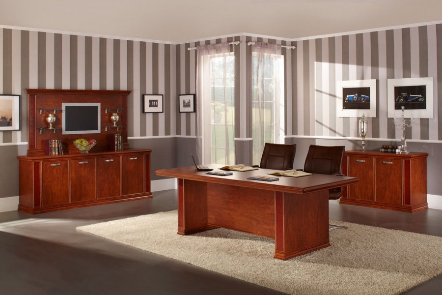 Стол для переговоров Porto (орех, 2200x950x780 мм)