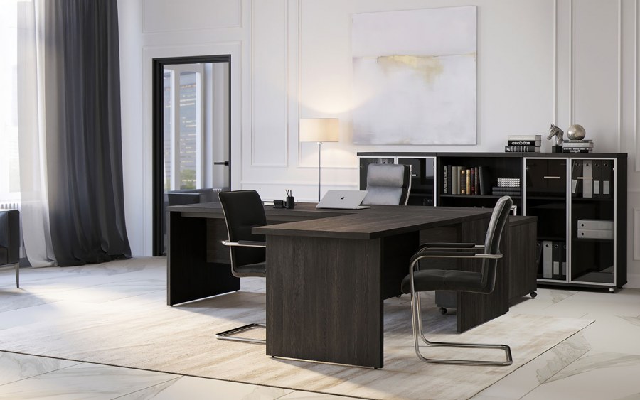 Кабинет руководителя Эталон дуб молочный