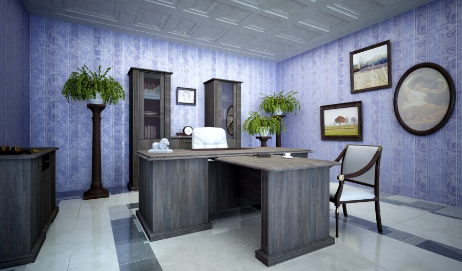 Интерьер рабочего кабинета