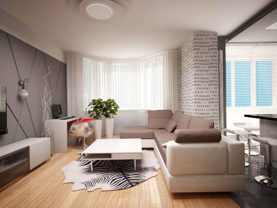 Гостиная в современном стиле