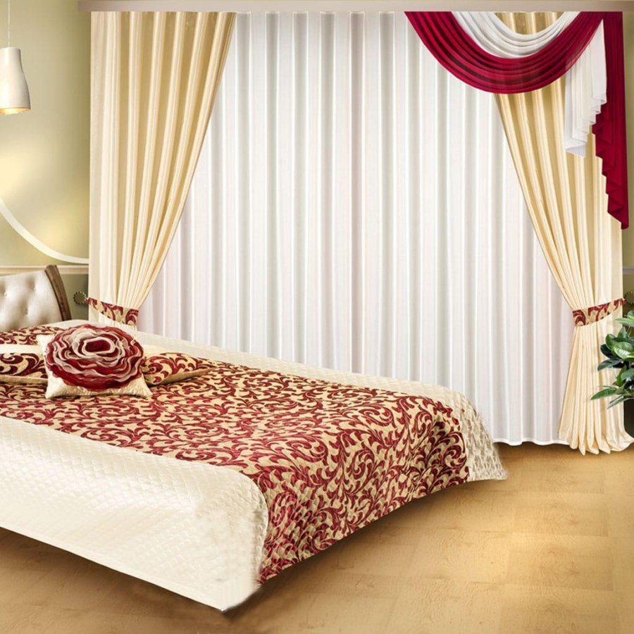 Портьеры в спальню