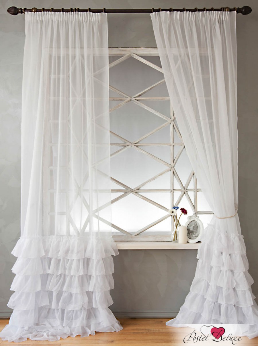 Занавески с оборками