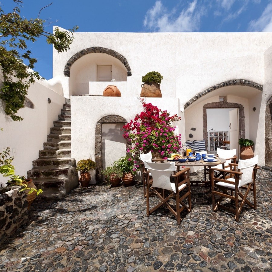 Средиземноморский стиль Санторини