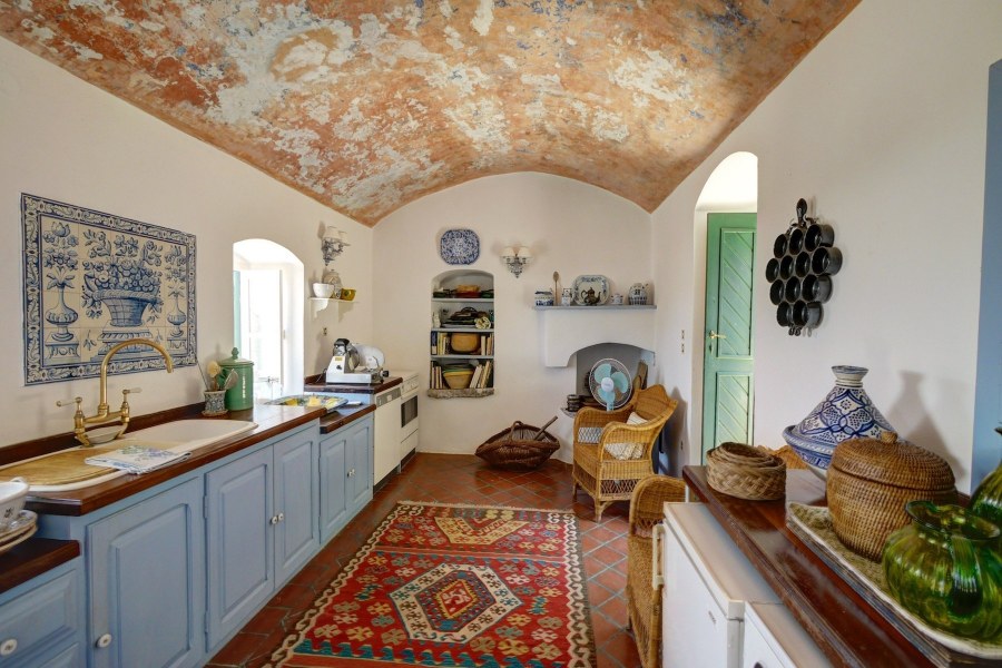 Греческий дом внутри