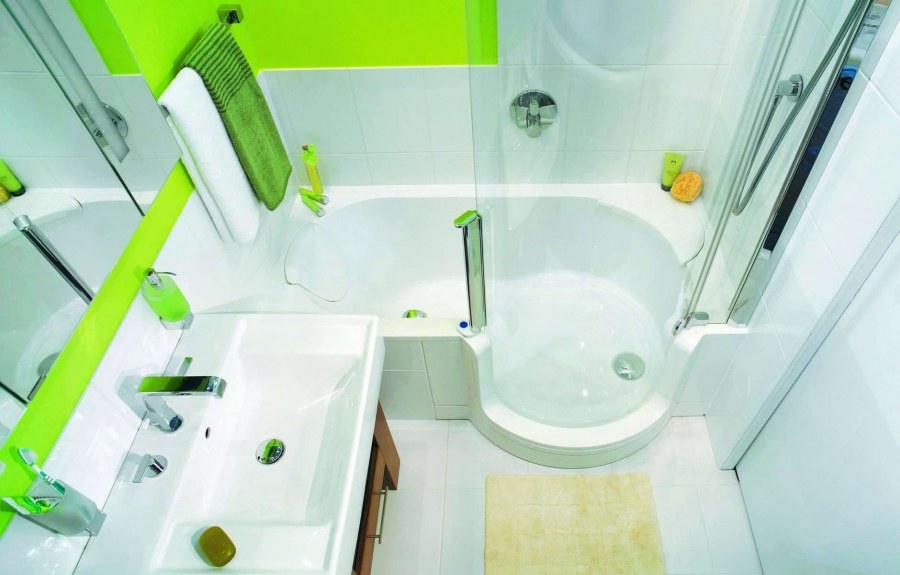 Планировка маленькой ванной комнаты