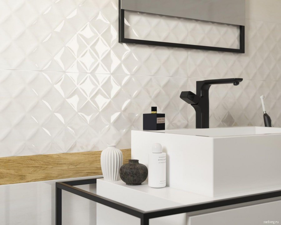 Этюд плитка настенная лиловый 08-01-51-562 20х40