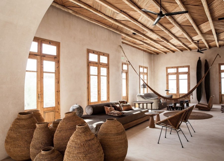 Гостиная в стиле Ваби Саби