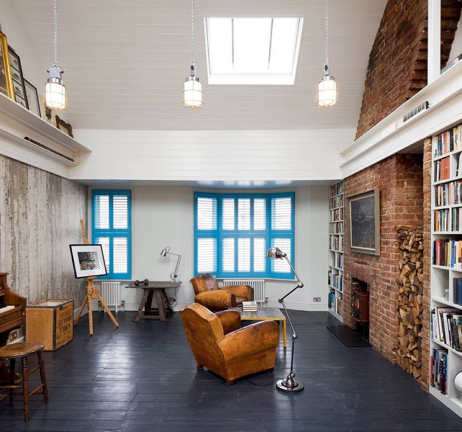 Загородный дом в стиле лофт