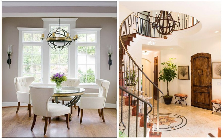 Асимметричная композиция в интерьере