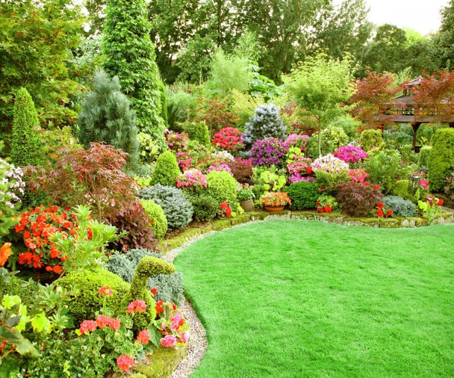 Миксбордеры в ландшафтном