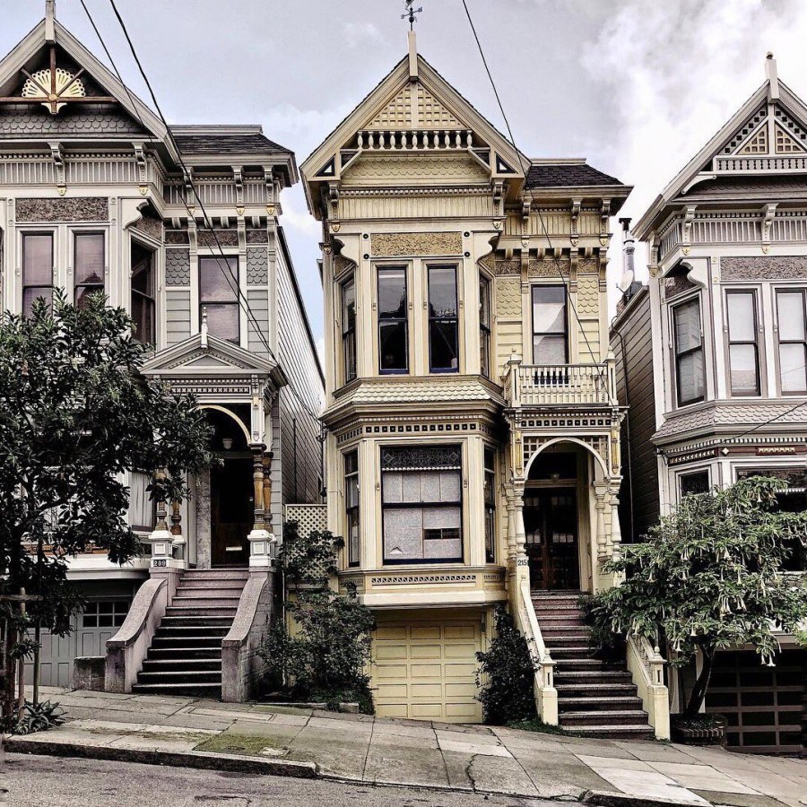 Викторианский таунхаус в Сан-Франциско
