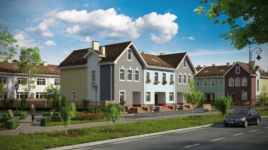 Современная деревня