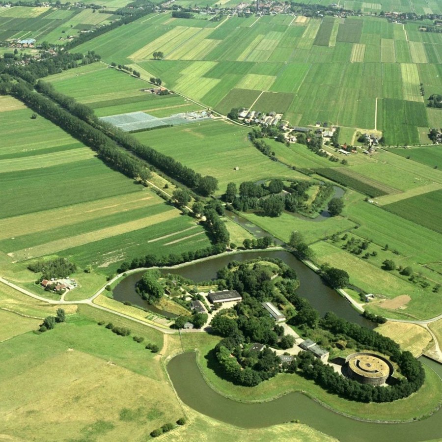 Город Волендам в Нидерландах