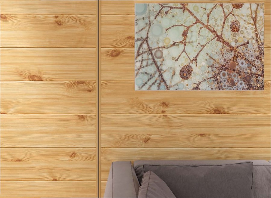 Панель МДФ Kronostar сосна светлая 250х2600х7 мм