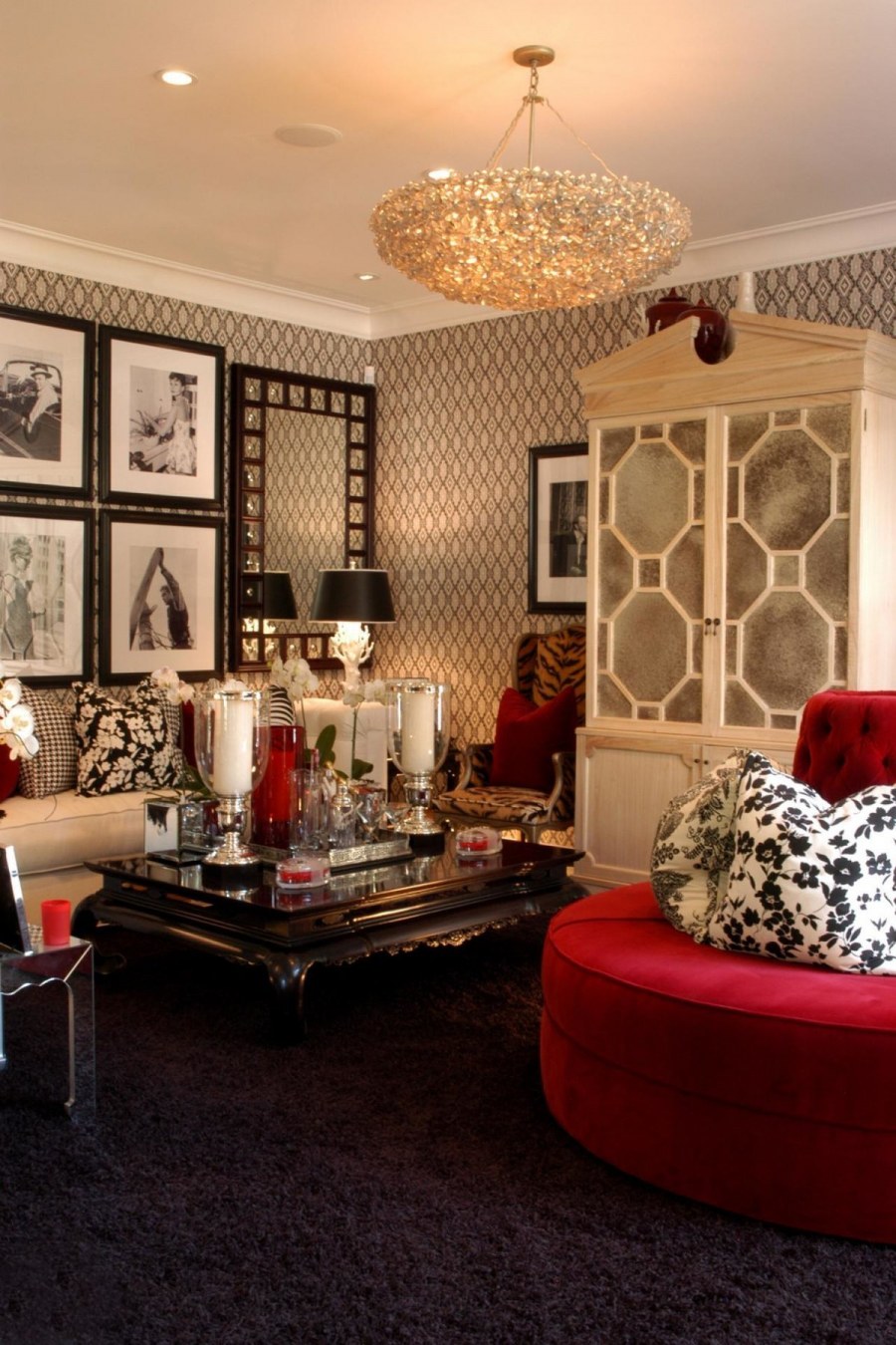 Голливуд-Редженси стиль в интерьере