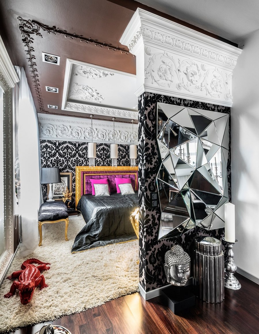 Арт-деко стиль в интерьере квартиры