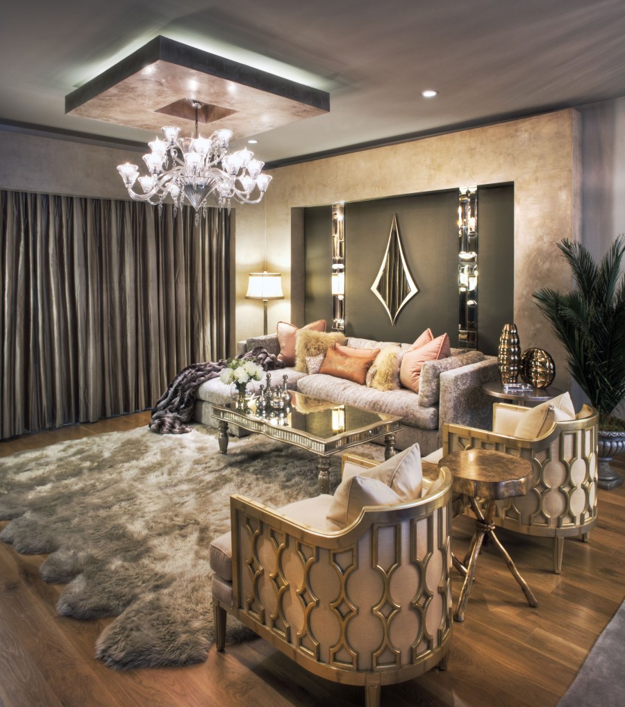 Голливудский стиль в интерьере