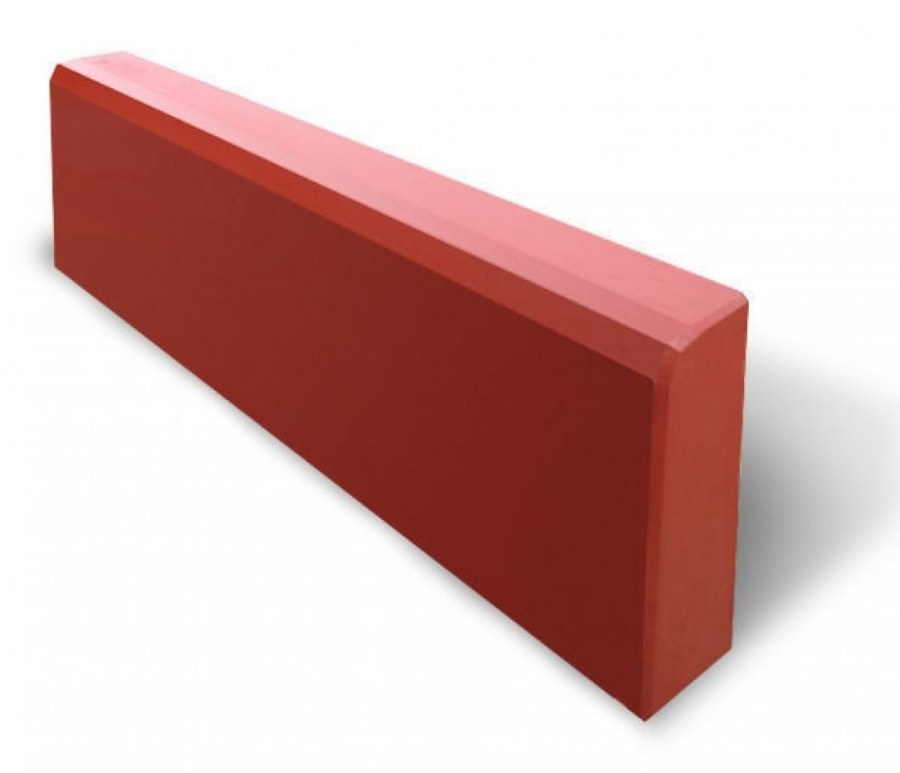 Бордюр садовый вибропрессованный 1000х200х80 мм