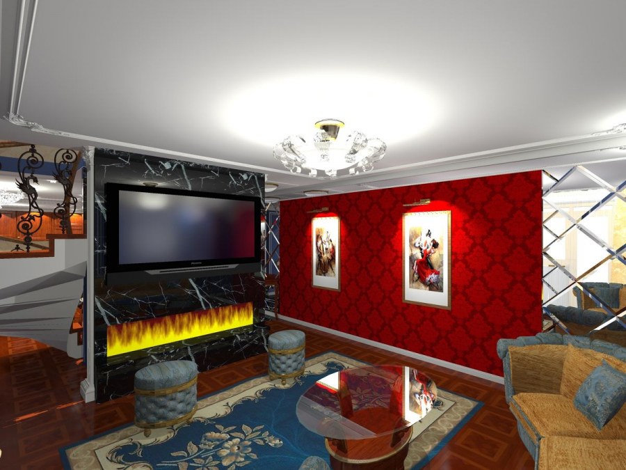 Гостиная на улице