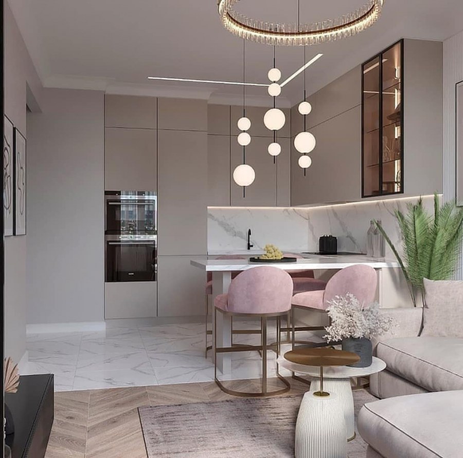 Зонирование гостиной