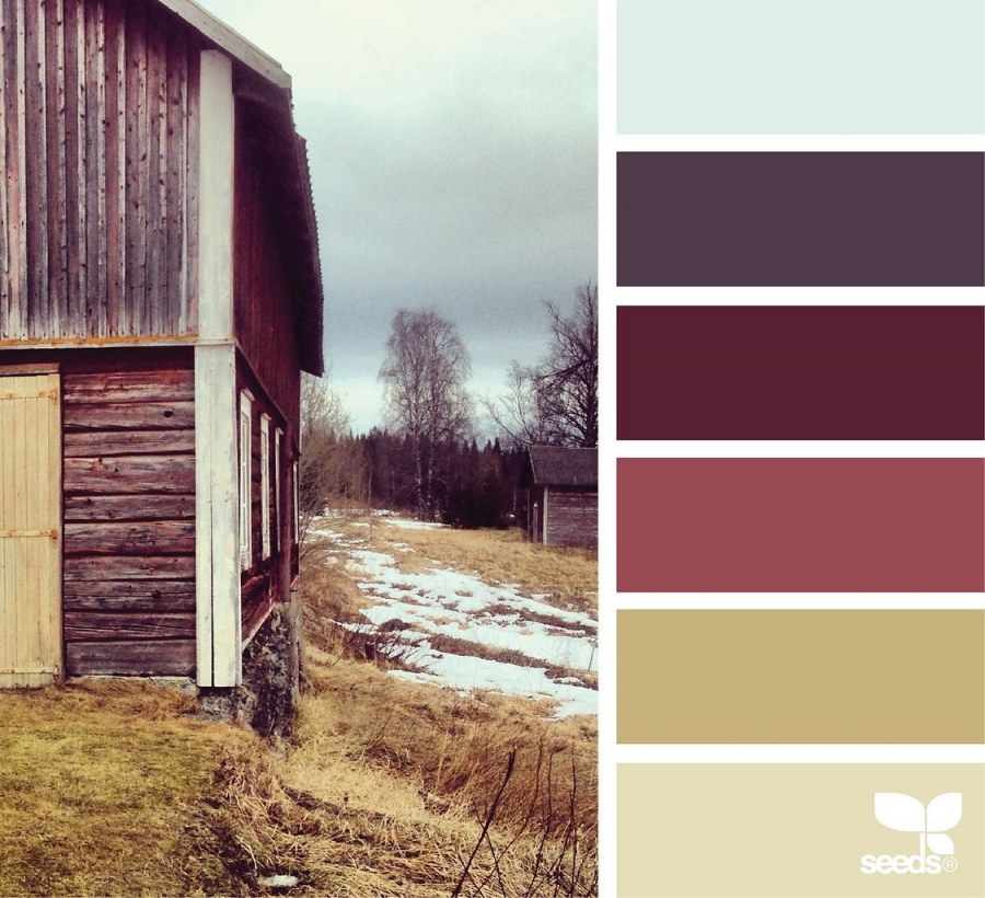 Сочетание цвета палисандр