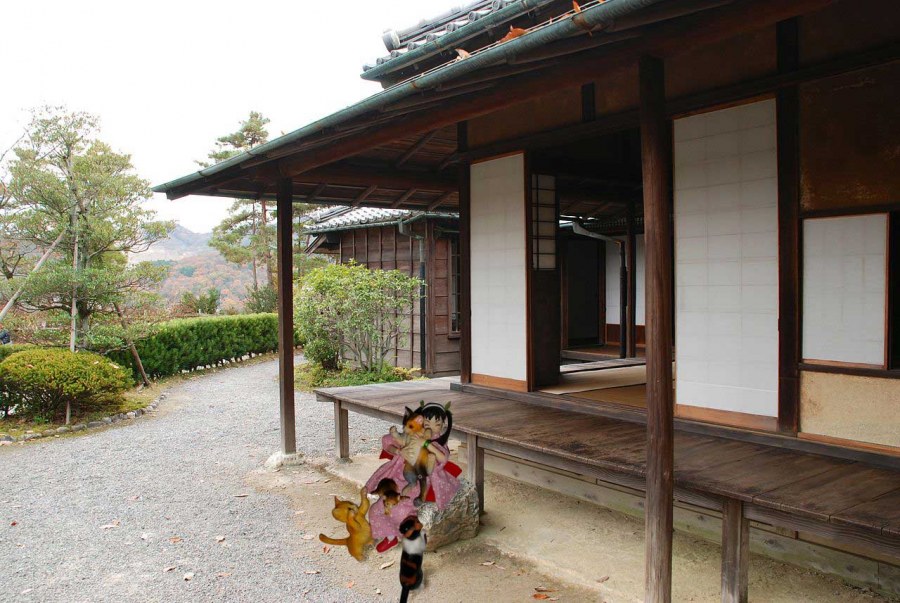 Веранда Минка в Японии