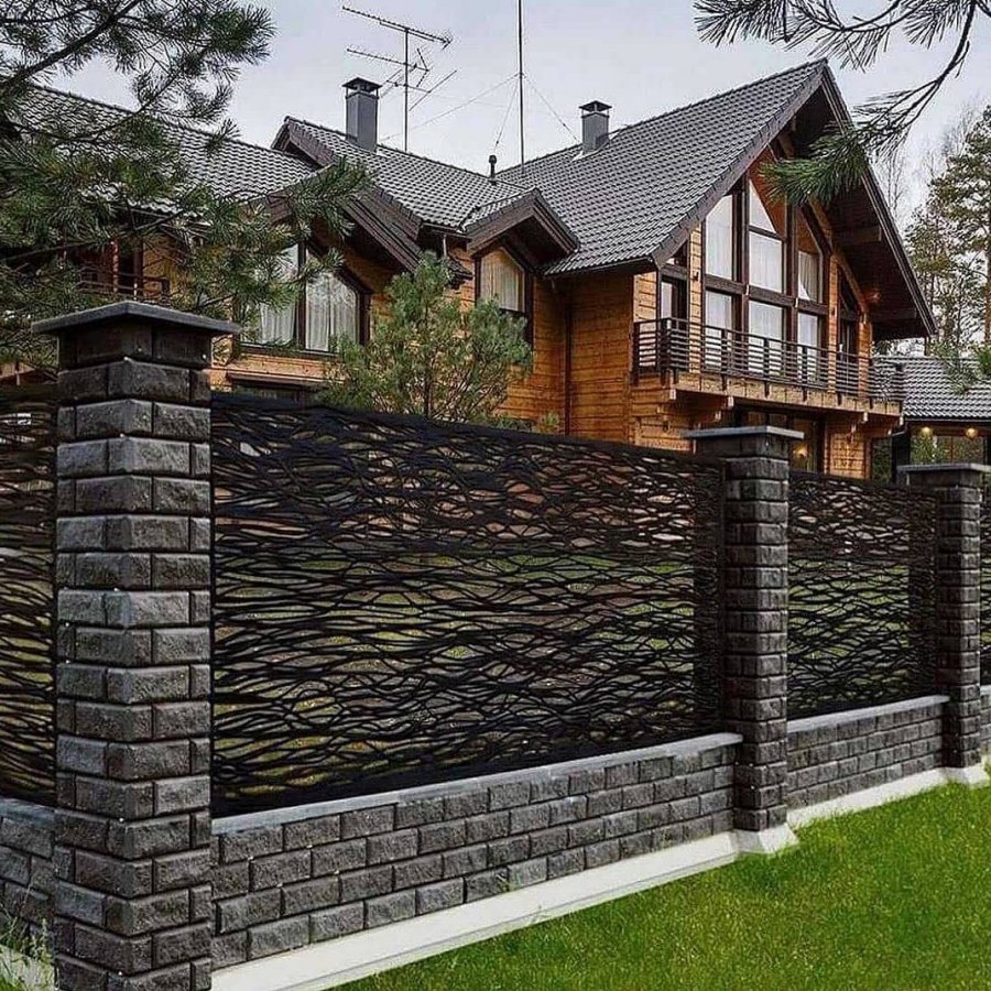 Современные заборы