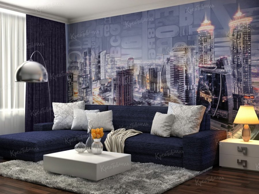 Фотообои Дубай в интерьере