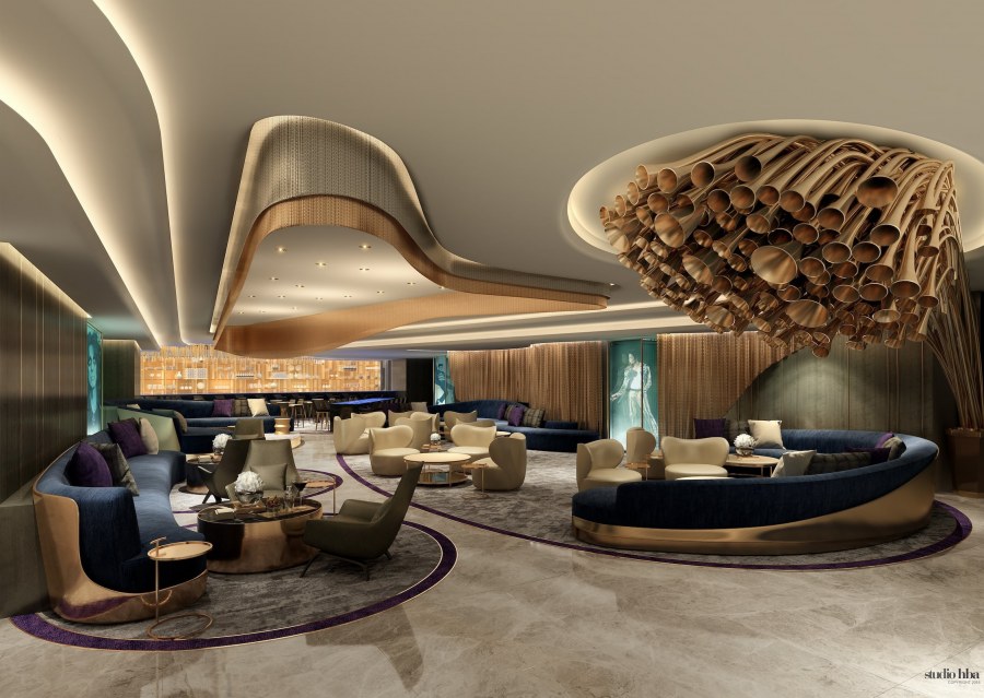 Интерьер гостиницы