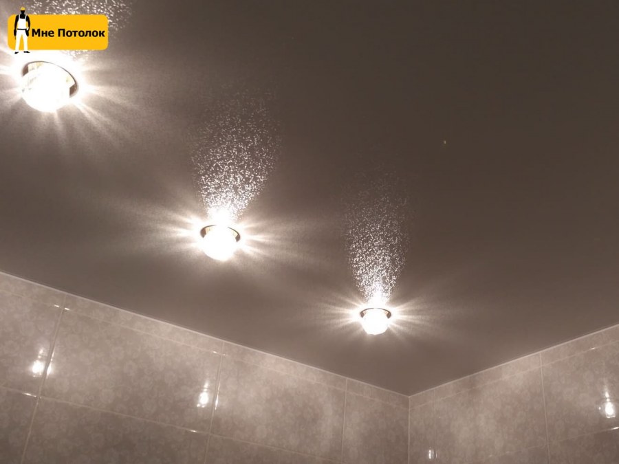 Натяжные потолки вельвет 303