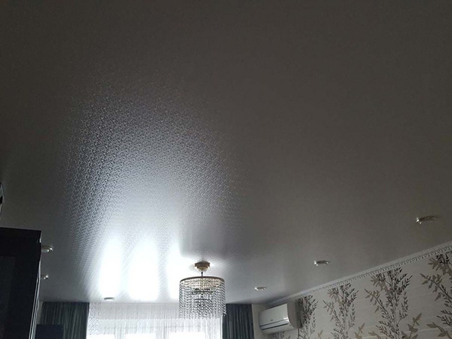 Полотно Венеция перламутр натяжные потолки