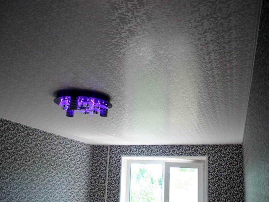 Натяжные потолки шелкография