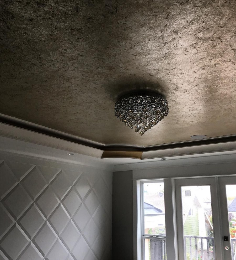 Фактурные натяжные потолки