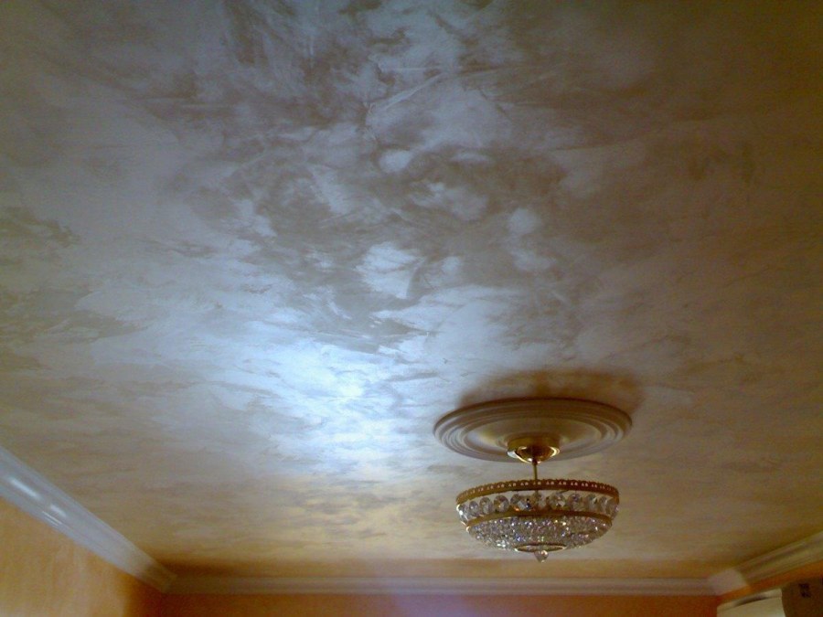 Перламутровый потолок матовый