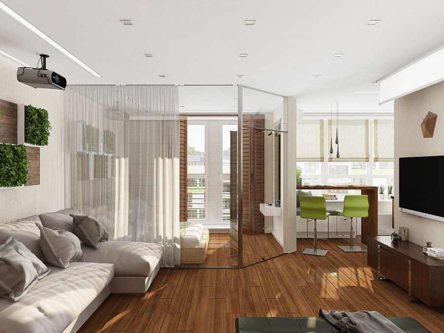 Проект однокомнатной квартиры