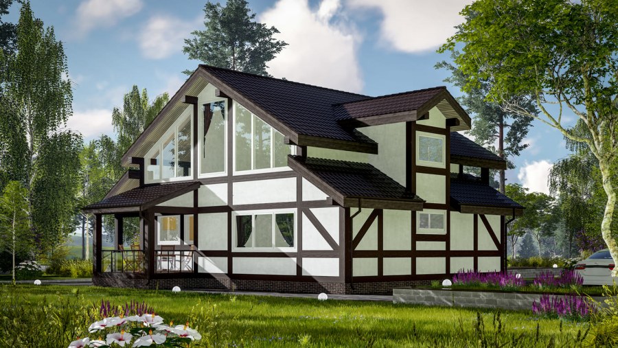 Фахверк проект Арсений