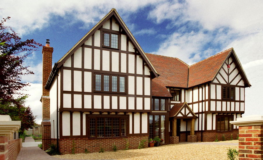 Дом в стиле фахверк в Германии