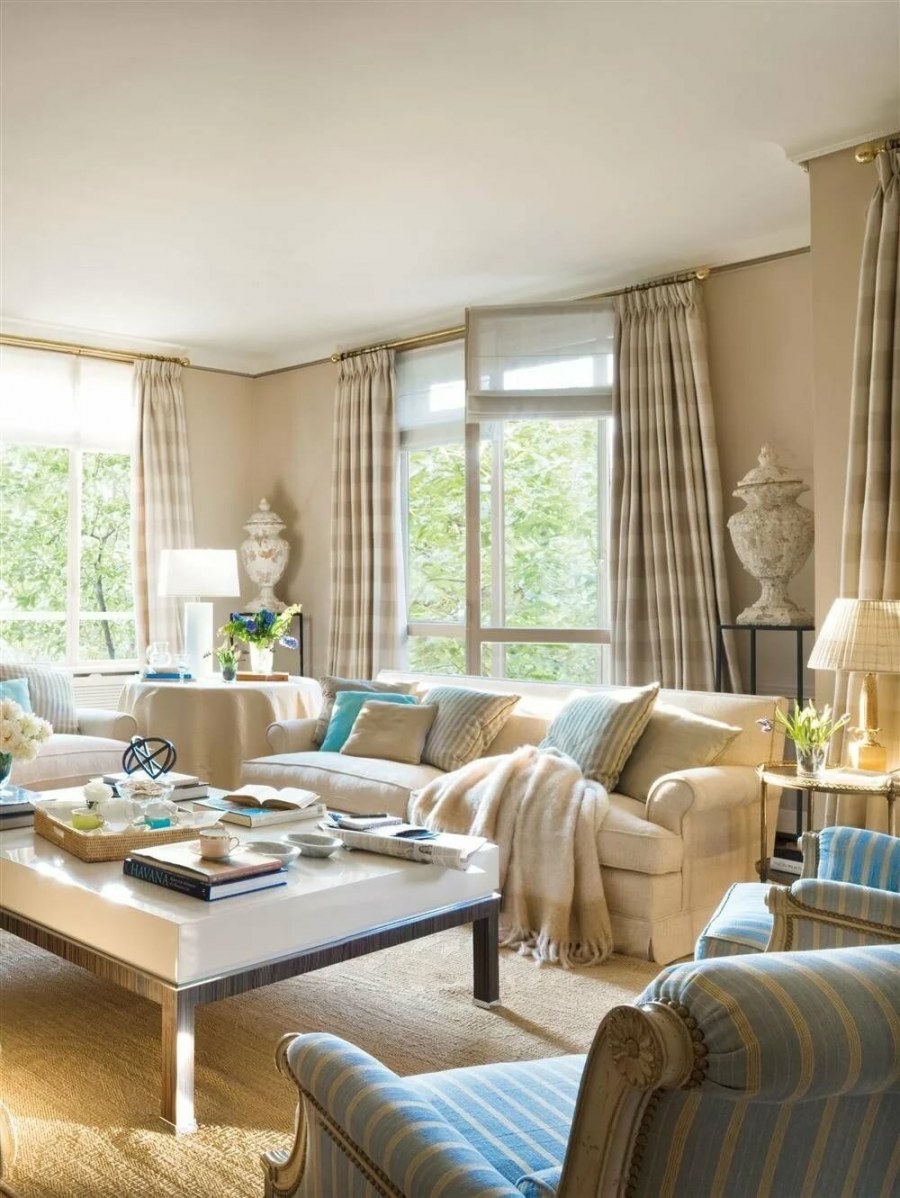 Бежевый интерьер