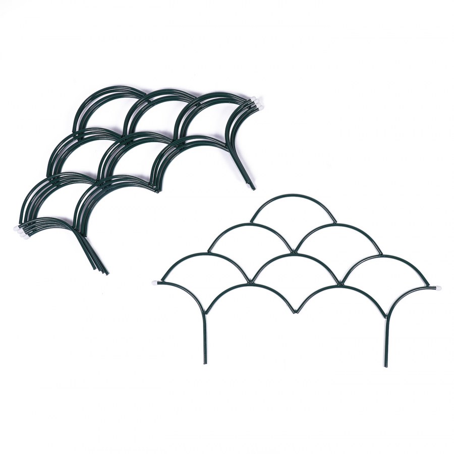 Декоративное ограждение волна